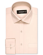 Plain Beige Tailored Smart Fit Shirt FS1638SF-14.5