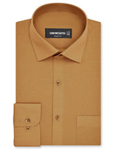 Plain Khaki Tailored Smart Fit Shirt FS1647-1SF-14.5
