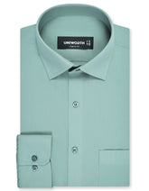 Plain Apple Green Classic Fit Shirt FS1662RF-14.5