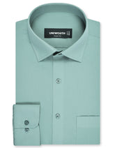 Plain Apple Green Tailored Smart Fit Shirt FS1662SF-14.5