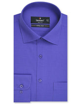 Self Royal Blue Tailored Smart Fit Shirt FS20324SF-14.5