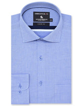Self Blue Classic Fit Shirt FS20412RF-14.5
