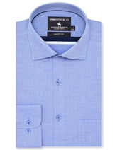 Self Blue Tailored Smart Fit Shirt FS20412SF-14.5