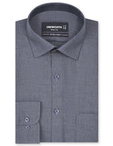 Self Grey Smart Fit Shirt FS20427SF-14.5