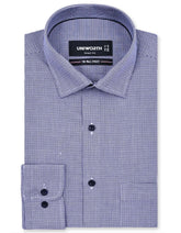 Self Navy Tailored Smart Fit Shirt FS20456SF-14.5