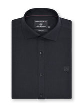 Plain Black Smart Fit Shirt FS2231-2SF-14.5