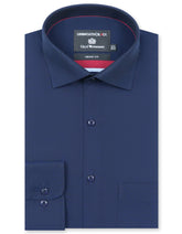 Plain Royal Blue Tailored Smart Fit Shirt FS2336-2SF-14.5