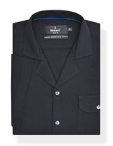 Plain Black Tailored Smart Fit Shirt FS2368SH-15
