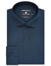 Plain Teal Tailored Smart Fit Shirt FS2384-1SF-14.5