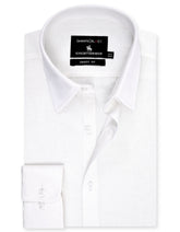 Plain White Tailored Smart Fit Shirt FS2404-2SF-14.5
