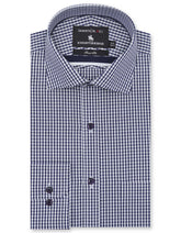 Check White/Navy Tailored Smart Fit Shirt FS2729-1SF-14.5
