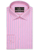 Stripe L Pink Classic Fit Shirt FS2737-2RF-14.5