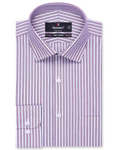 Stripe Navy Classic Fit Shirt FS2743-1RF-14.5