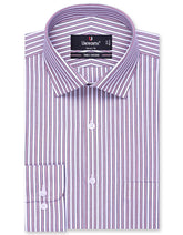 Stripe Navy Tailored Smart Fit Shirt FS2743-1SF-14.5