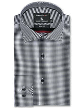 Check White/Black Classic Fit Shirt FS2746-1RF-14.5