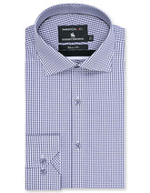 Check White/Grey Classic Fit Shirt FS2749-1RF-14.5