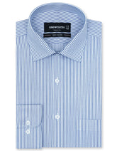 Stripe Navy Classic Fit Shirt FS2751-1RF-14.5