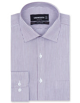 Stripe Maroon Classic Fit Shirt FS2753RF-14.5