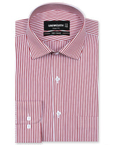 Stripe Red Tailored Smart Fit Shirt FS2788-1SF-14.5