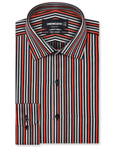 Stripe Orange Classic Fit Shirt FS2795RF-14.5