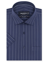 Stripe Navy Classic Fit Shirt FS2819RH-14.5