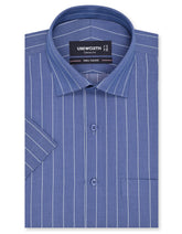 Stripe Blue Classic Fit Shirt FS2820RH-14.5