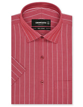 Stripe Red Classic Fit Shirt FS2821RH-14.5