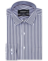 Stripe Navy Classic Fit Shirt FS2829RF-14.5