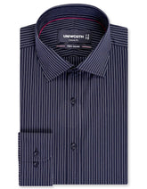 Stripe Black Classic Fit Shirt FS2851RF-14.5