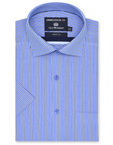 Stripe Blue Smart Fit Shirt FS2880-1SH-14.5