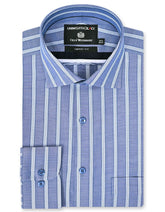 Stripe Navy Tailored Smart Fit Shirt FS2906-1SF-14.5