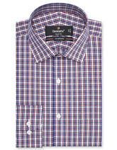 Check Navy Tailored Smart Fit Shirt FS2926SF-14.5