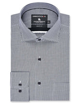 Check Black Tailored Smart Fit Shirt FS2939-1SF-14.5