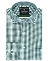 Check Green Tailored Smart Fit Shirt FS2953SF-14.5