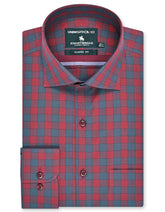 Check Red Classic Fit Shirt FS2971RF-14.5