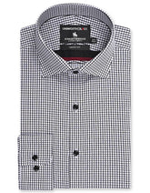 Check Black Tailored Smart Fit Shirt FS2988SF-14.5