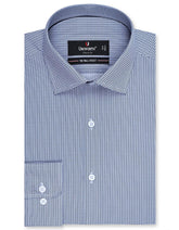 Printed Navy Classic Fit Shirt FS806-1RF-14.5