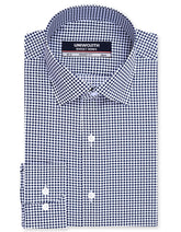 Printed Navy Tailored Smart Fit Shirt FS926SF-14.5