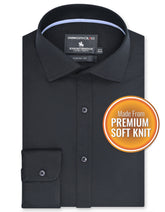 Plain Black Classic Fit Shirt FSK14RF-14.5
