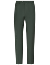 Green Plain Formal Trouser Tailored Smart Fit FT2608S-30