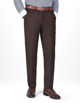 Chocolate Plain Formal Trouser Classic Fit FT2610-3C-30