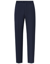 D Blue Texture Formal Trouser Tailored Smart Fit FT2659S-30