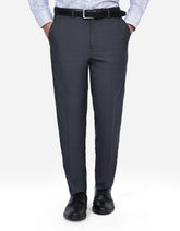 D Charcoal Check Formal Trouser Smart Fit FT2701C-30