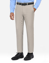 Taupe Plain Formal Trouser Smart Fit FT2709-1S-30