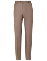 L Brown Texture Formal Trouser Tailored Smart Fit FT369-2S-30