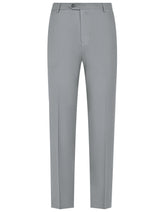 Grey Plain Formal Trouser Classic Fit FT467C-30