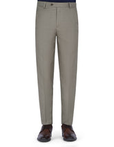 L Khaki Texture Formal Trouser Tailored Smart Fit FT511S-30