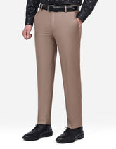 Beige Plain Formal Trouser Smart Fit FT520-1S-30