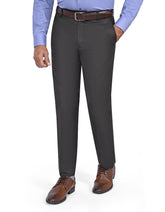 Chocolate Plain Formal Trouser Smart Fit FT537-1S-30