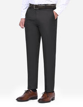 Black Plain Formal Trouser Tailored Smart Fit FT597S-30